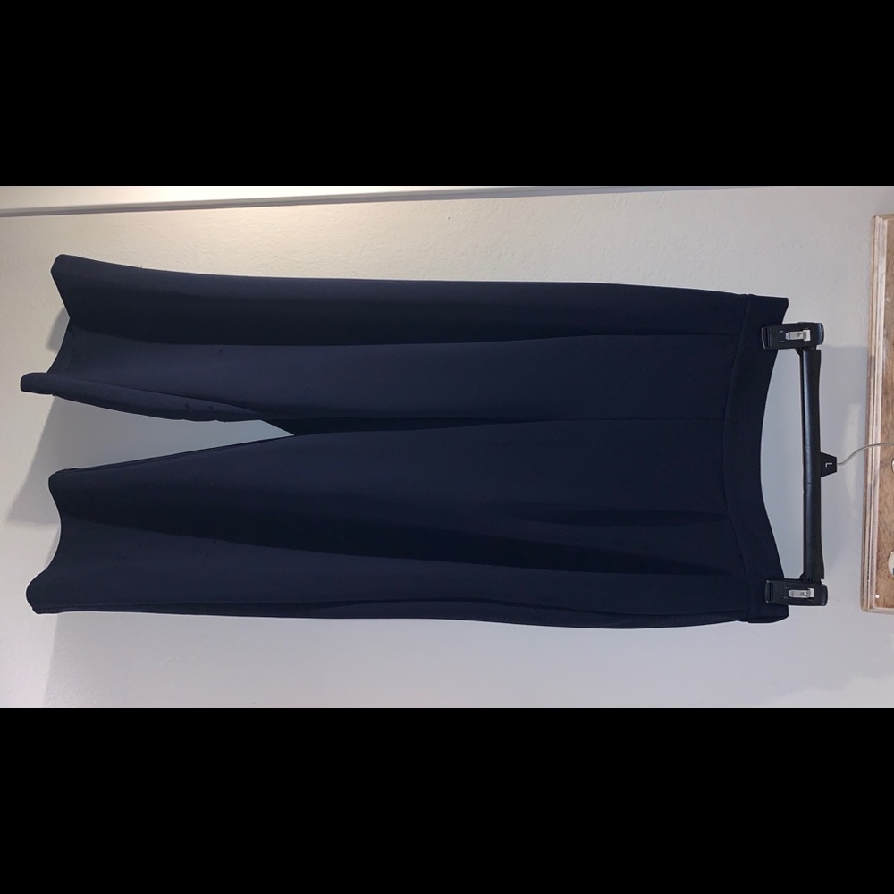 High waisted suit pants
